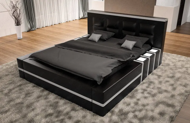 Komplettbett Asti Schwarz-Weiß 160x200 cm